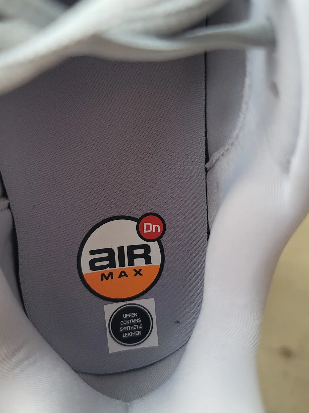 NWOT Nike AirMax Dn8 Gray Metallic Runner Sneakers. 8.5 Womens. 7 Mens. Boxed